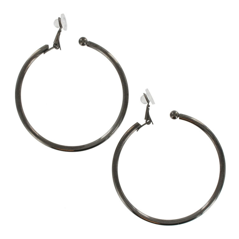 Gun hoop earrings deals