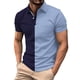 thumbnail image 1 of Los Hombres de Manga Corta Botón Arriba de la Camisa de la Impresión Del Suéter de la Camisa de Cuello de Vuelta, Poliéster, 1 of 4
