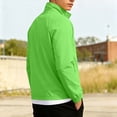 thumbnail image 4 of Gfyviroh Teen Boys Sport Jacket Stand Collar Zip Up Windbreaker Lightweight Casual Kids Long Sleeve Outerwear 12-18 Years, 4 of 9