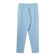 thumbnail image 4 of MDUKONU Men's Linen Trousers Lightweight Golf Wear Light Blue XXXL, 4 of 6