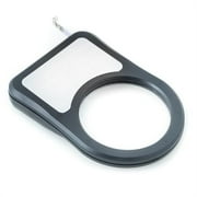 Bey-Berk International BB406 3X-4 X-5X LED Torchlight Under Magnifier, Black