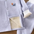 thumbnail image 6 of Gubotare Toddler Boys Fall Outfits Boys Sweatshirt and Flap Pocket Sweatpants Toddler Baby Boys Fall Winter Outfits Set0 3 6 9 12 24 Months 3T 4T (Blue,0-3 Months), 6 of 6