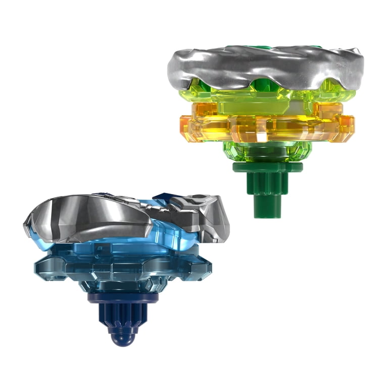 Beyblade X Circle Ghost 4-60LR UX & Hack Viking 4-55O UX Dual