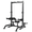Type A, variant on FLYBIRD Squat Rack with Pull-Up Bar,Power Rack 950lbs Capacity Heavy Duty, Width Adjustable Half Rack for Home Gym,Landmine Attachment & 22 Adjustable Heights