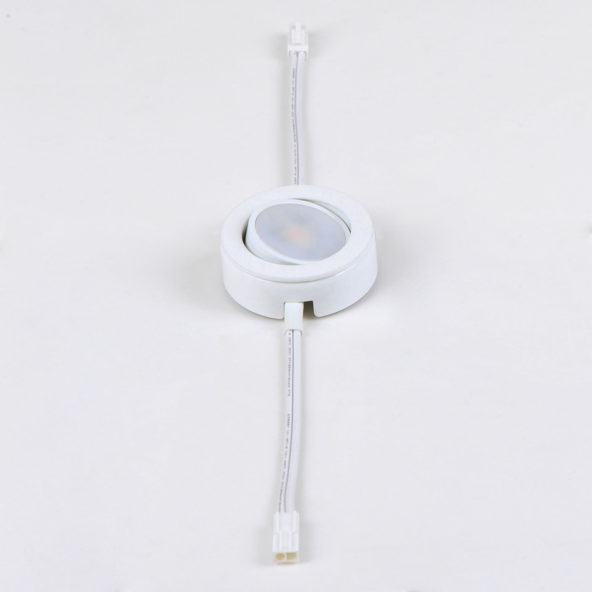 53832WT-Maxim Lighting-CounterMax MX-LD-AC-4W 2700K 1 LED Under Cabinet Disc Light-2.75 Inches wide by 2.75 Inches Length-White Finish