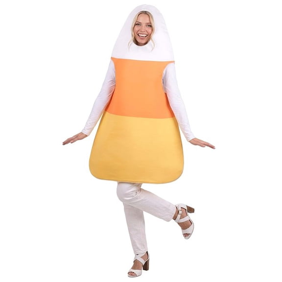 Candy Corn Adult Costume Tunic | Candy Costumes