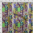 thumbnail image 4 of oneOone Silk Tabby Olive Green Fabric Asian Mix Floral Sewing Fabric By The Yard Printed Diy Clothing Sewing Supplies 42 Inch Wide, 4 of 4
