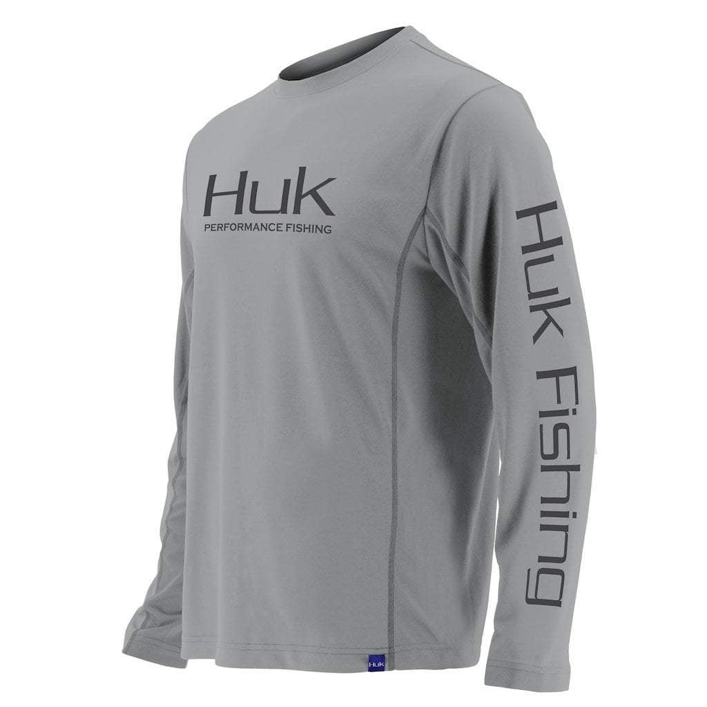 Huk Men's Fin Tech Full Zip Hannibal Bank XXX-Large Fishing Hoodie Sweatshirt 