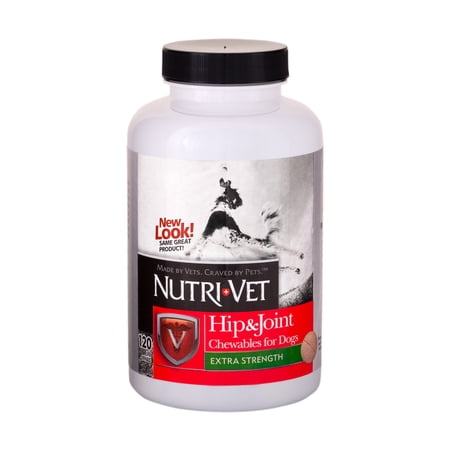 UPC: 0669125666647 | Nutri-Vet Hip & Joint Extra Strength Chewables for Dogs  120 Count