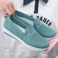 thumbnail image 4 of LASUDRAA Womens Slip-On Casual Shoes Comfortable Breathable Walking Shoes, 4 of 6