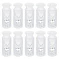 thumbnail image 1 of Unique Bargains 30Pack 4mm Cord Lock Plastic Double Hole Spring Toggle Stoppers, Clear, 1 of 5