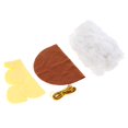 thumbnail image 1 of Kits de proyectos de costura para principiantes para hermosos kits de acolchado precortados de almohadas con tela, agujas y patrones, instruccio Caqui Macarena Kits de fabricación de almohadas, 1 of 8
