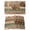 Green Brown, variant on Placemats 1 Pack, Western Texas Star Retro Woven Placemat, Linen Place Mats for Kitchen/Dining Tables, Country Farmhouse Light Blue Brown Wooden Washable Table Mats for Party