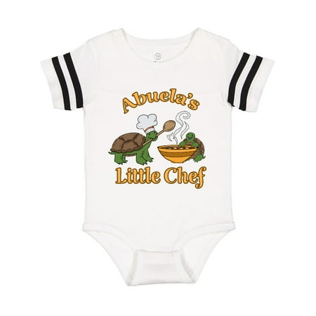 

Inktastic Abuela s Little Chef with Cute Turtles Gift Baby Boy or Baby Girl Bodysuit