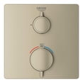 thumbnail image 2 of Grohe Grohtherm 24110EN0 Single Function 2-Handle Thermostatic Valve Trim in Grohe Brushed Nickel, 2 of 3