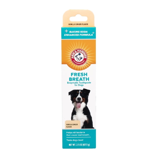 Arm & Hammer Pasta Dental para Perro Sabor Vainilla con Bicarbonato de Sodio, Elimina Mal Olor, 1pza Arm & Hammer FFP5715