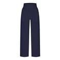 thumbnail image 5 of Womens Yoga Sweatpants Comfy Loose Casual Wide Leg Lounge Joggers Pants High Waisted Athletic Trousers with Pockets, 5 of 7