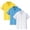 White, variant on YOUYEDIAN Back To School Kids Polo Shirts Fashion Solid Color Breathable Comfy Sport Short Sleeve School Uniform Versatile Lapel Collar Quick Dry T-shirts