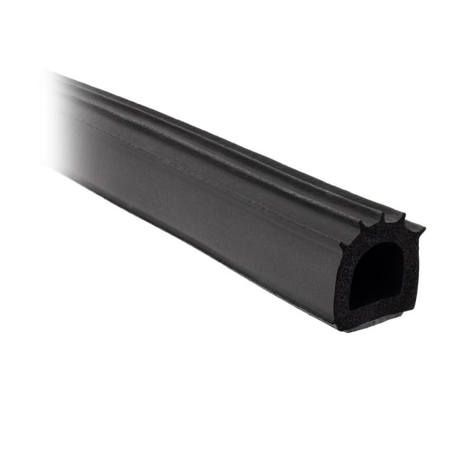 RecPro RV Slide Out Replacement Seal | RV Slide Out Replacement Foam | 1" D- Bulb w/Adhesive | 35 Foot Kit