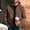 Coffee, variant on Short Blue Suede Mens Jacket Long Sleeve Hooded Western Style Patchwork Winter Mid-Weight Windbreaker Jackets Soft Retro Vintage Full Zip,S