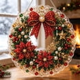 thumbnail image 3 of Christmas Pearl Art DIY Diamond Painting Hanging Suncatcher Ornament, Handmade Christmas Diamond Painting Hanging Pendant, Craft Crystal Pearl Bead Wall Window Decor, 3 of 6