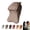 Brown1, variant on Aviation-Grade PU Leather Car Headrest, Comfortable Memory Foam Car Neck Pillow, Soft & Breathable Car Headrest, Ergonomic Vehicle Neck Support Pillow, for Most Cars