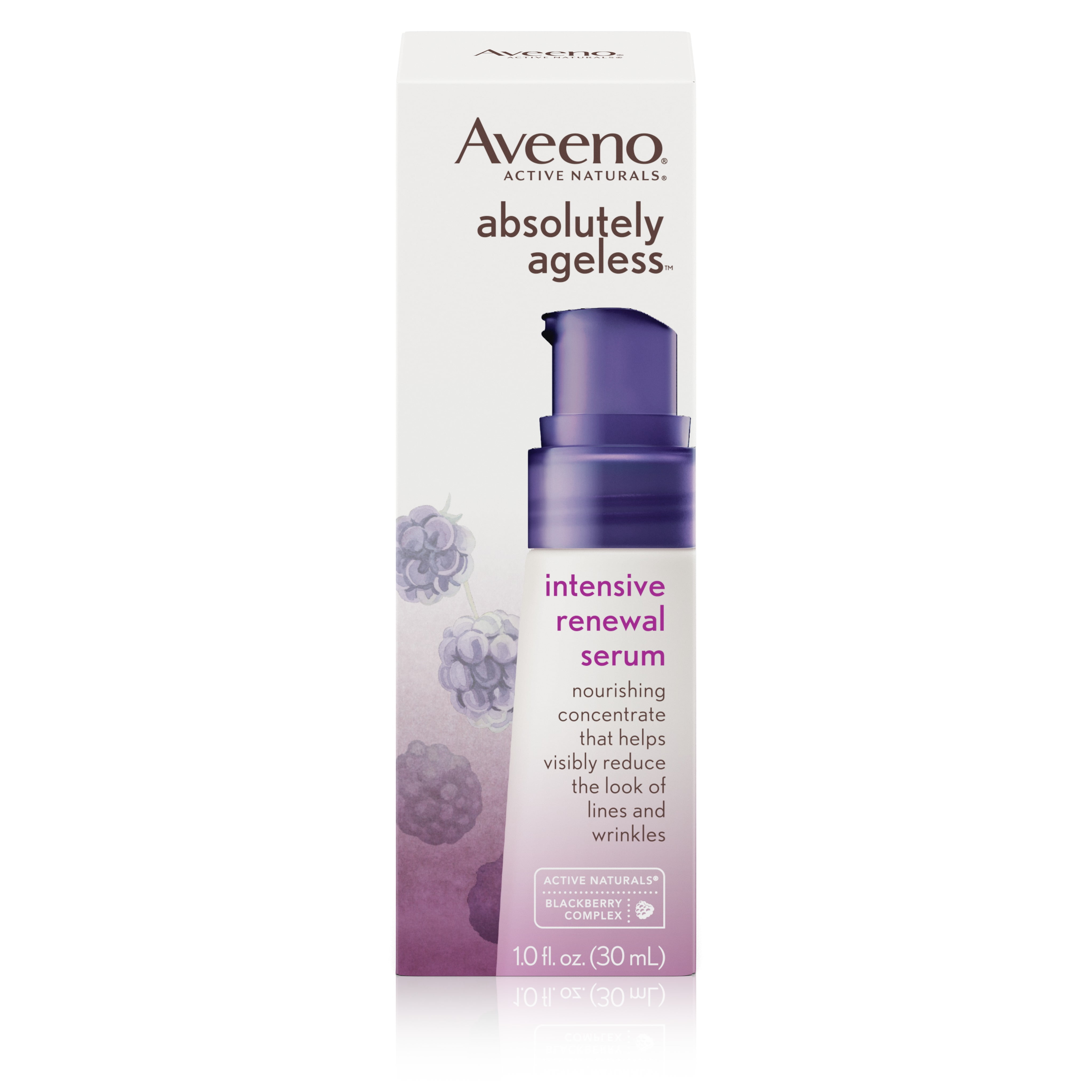 Aveeno Absolutely Ageless Blackberry Complex AntiAging Facial Serum, 1