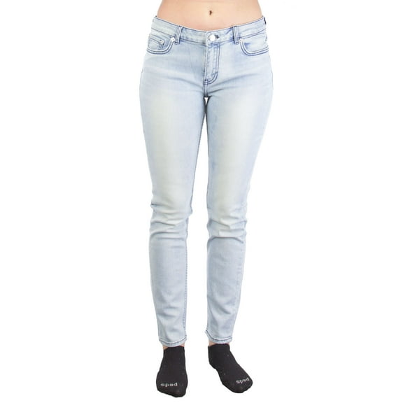 BLK DNM Women's Straight Jeans, Noel Blue, 29x30