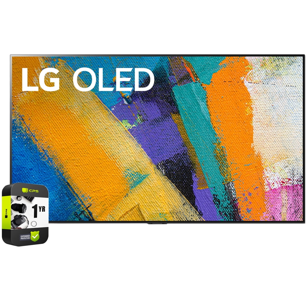 LG OLED55GXPUA 55 inch GX 4K Smart OLED TV with AI ThinQ 2020 Model Bundle with 1 Year Extended