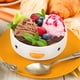 thumbnail image 2 of FELTECHELECTR Cuenco de postre de cerámica con diseño adorable, cuenco para comida, plato para condimentos, cuenco para almacenar bocadillos para el hogar, 2 of 4