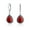 Red, variant on Bling Jewelry Womens  Western Milgrain Gemstone Dangle Earrings Lapis
