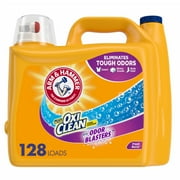 ARM & HAMMER Plus OxiClean Odor Blasters Fresh Burst, 128 Loads Liquid Laundry Detergent, 224 Fl oz