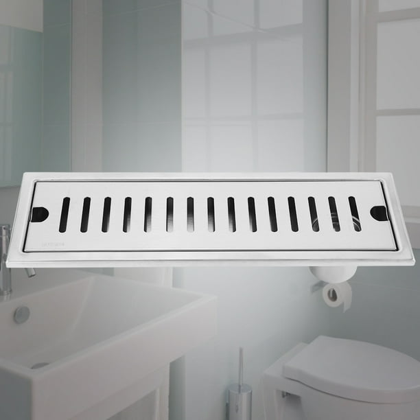 Drenaje de piso, respuesta rápida del drenaje de la ducha del drenaje del piso del cuarto de baño del acero inoxidable del flujo grande