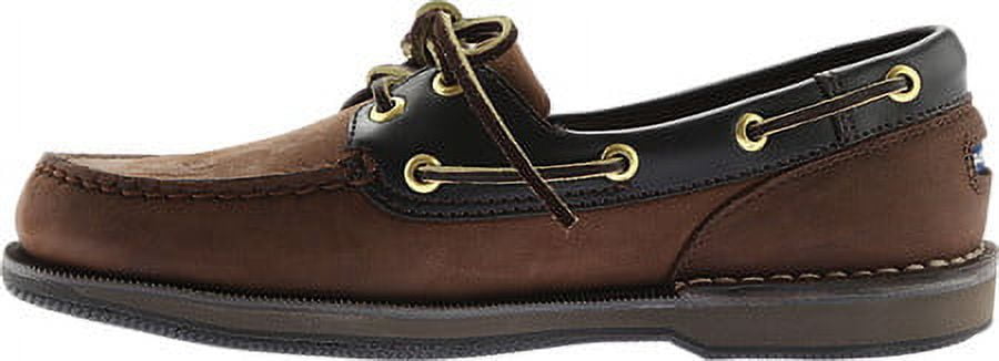 Rockport Perth Boat Shoes Loafers K71275 Men’s 6XW Chocolate Bark Leather Yacht Globe Shoes | MEN main image 2