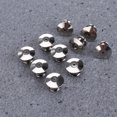 thumbnail image 3 of 25PCS Metal Flat Locking Pin Backs Brooch Badge Accessories(Silver), 3 of 7