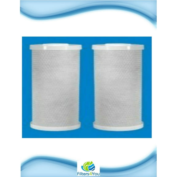 Fits Pentek GAC-BB 10" Big Blue Water Filter 2-PACK
