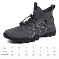thumbnail image 3 of Zapatos descalzos para hombre, cordones elásticos transpirables para senderismo, ciclismo (43 gris) Ndcxsfigh Tenis De Mujer Tenis De Hombre, 3 of 6