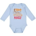 thumbnail image 3 of Inktastic Thanksgiving I Made These Rolls Myself with Banner Boys or Girls Long Sleeve Baby Bodysuit, 3 of 5