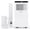 Black control panel, variant on Portable Air Conditioner 8000 BTU, 3-in-1 Cooling, Fan & Dehumidifier with Remote, 24H Timer, Compact Quiet AC Unit with Window Kit for Rooms up to 350 Sq Ft