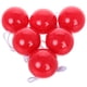 thumbnail image 2 of 12 piezas de nariz roja brillante de payaso para disfrazarse, accesorios de escenario para fiestas de Halloween y Navidad, color rojo, 2 of 7