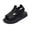 Black, variant on Lightweight Non-Slip Toddler Shoes, Toddler Hook and Loop Sandals, Kids Summer Slide Sandals Baby Comfort Anti-Slip Open Toe Adjustable Walking Beach Shower Shoes for Boys Girls, Beige US-13C/EU-29