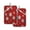 Red and White Snowflakes, variant on 2 Pack Pot Holders for Kitchen Heat Resistant Hot Pads Sets for Cooking Baking Cute Cat Pattern