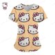 thumbnail image 3 of Ropa de mujer, camisetas de verano, camisetas de Hello Kitty, camisetas con cuello en V, camisetas con bolsillos, uniformes de enfermera, camisetas de hospital, camisetas para mujer 2023, 3 of 5