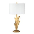 thumbnail image 1 of Sagebrook Home Resin Lampe de Table à Feuilles de 29 Po, Or, 1 of 1
