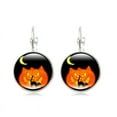 thumbnail image 1 of Pendientes para mujer, regalos para mujer, serie Halloween, joyería francesa con gancho para la oreja, pendientes de cuero, 1 of 2