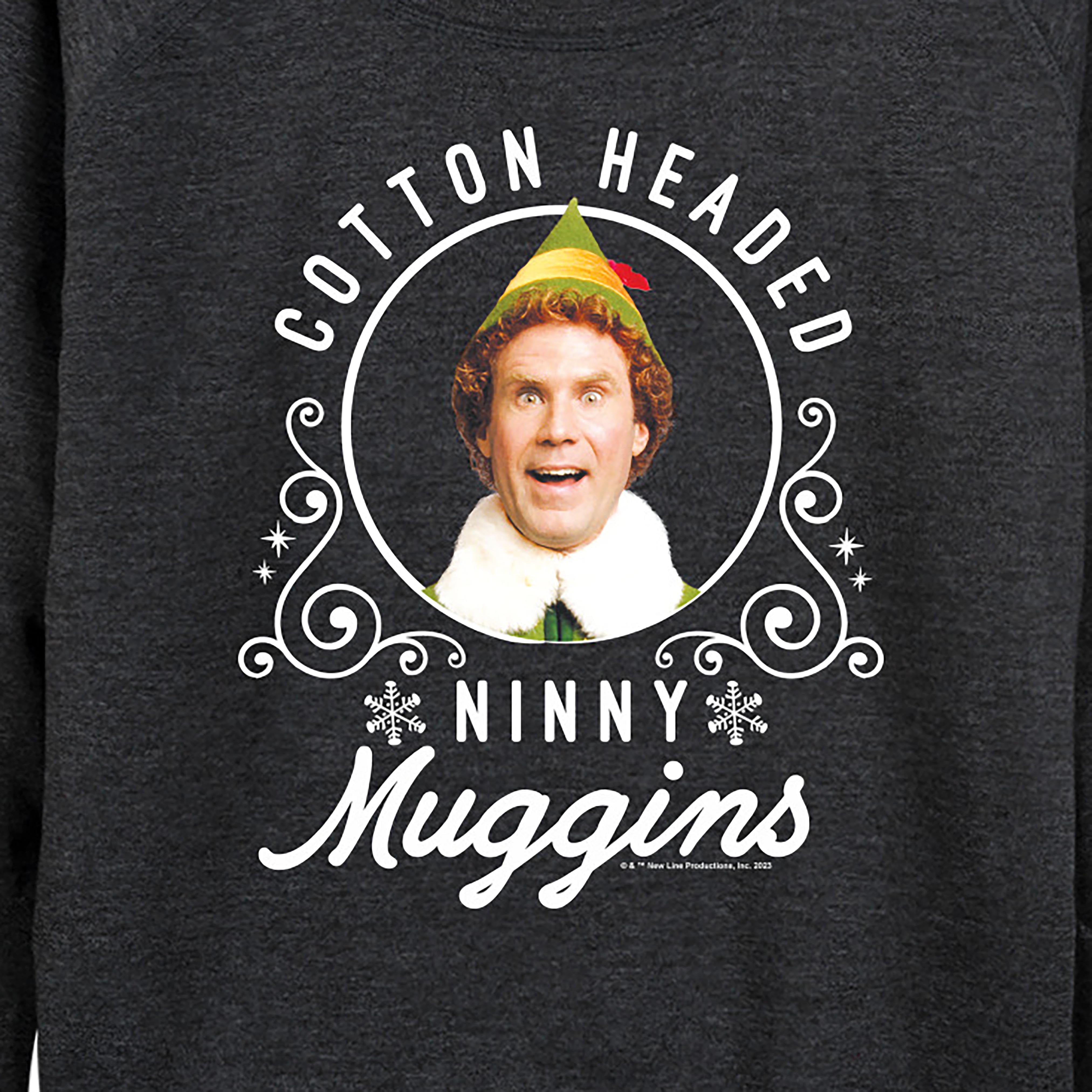 ELF - Ninny Muggins - Women's Lightweight French Terry Long Sleeve Shirt