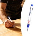 thumbnail image 2 of Long Nose Markers,Blue Deep Hole Marker Pens, Waterproof Construction Markers, Fine Point Woodworking Pens, Quick Dry Permanent Markers for Metal, Plastic, Concrete, Glass, DIY Projects, 2 of 7