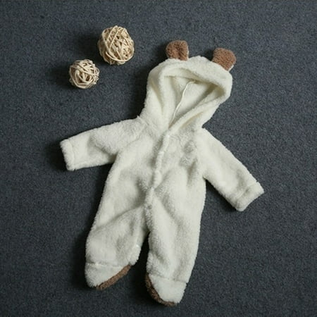 

Baby clothes Newborn Baby Climbing Romper Suit Coverall Style Thick Warm Padded Clothes CHMORA