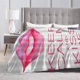 UltraSoft Micro Fleece Blanket,Keep Calm And Kiss Me Design,Custom