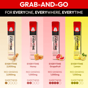 JungKwanJang Korean Red Ginseng Extract Everytime 2000mg | 10 Sticks, 0.34 fl oz (10 ml) Each